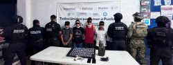 *Autoridades federales y estatales detienen a cuatro presuntos asaltantes de transporte de carga*