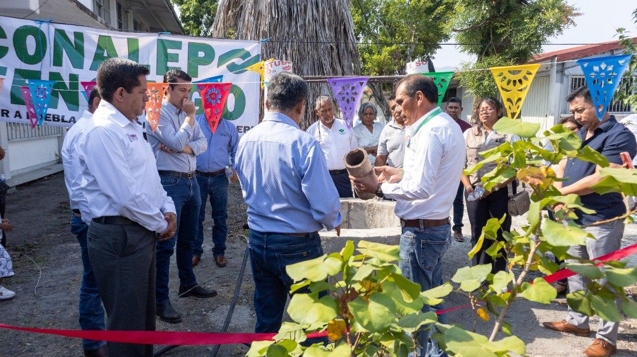 Conalep Puebla fortalece bienestar estudiantil con pozo de agua en Atencingo