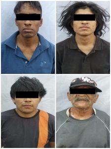 *En acción contra el robo de vehículo, fueron detenidos cuatro hombres*