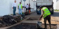 El Ayuntamiento de Puebla, lleva 371 mil baches reparados de estos 95 mil en 2026