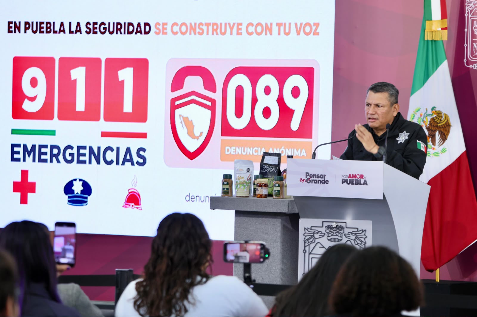 *Instituciones de seguridad actúan con firmeza contra quienes intenten alterar la paz*
