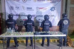 *Seguridad Pública realiza revisión al interior del penal de Puebla*