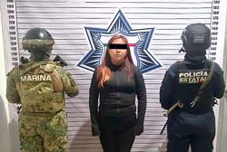 *Seguridad Pública y Marina detienen a mujer presuntamente dedicada al robo*