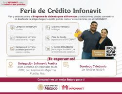 INFONAVIT ASESORARÁ A LOS TRABAJADORES DE PUEBLA SOBRE SUS OPCIONES DE CRÉDITO