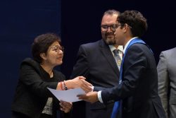 LILIA CEDILLO PRESIDE GRADUACIÓN DE LA PREPA ZAPATA