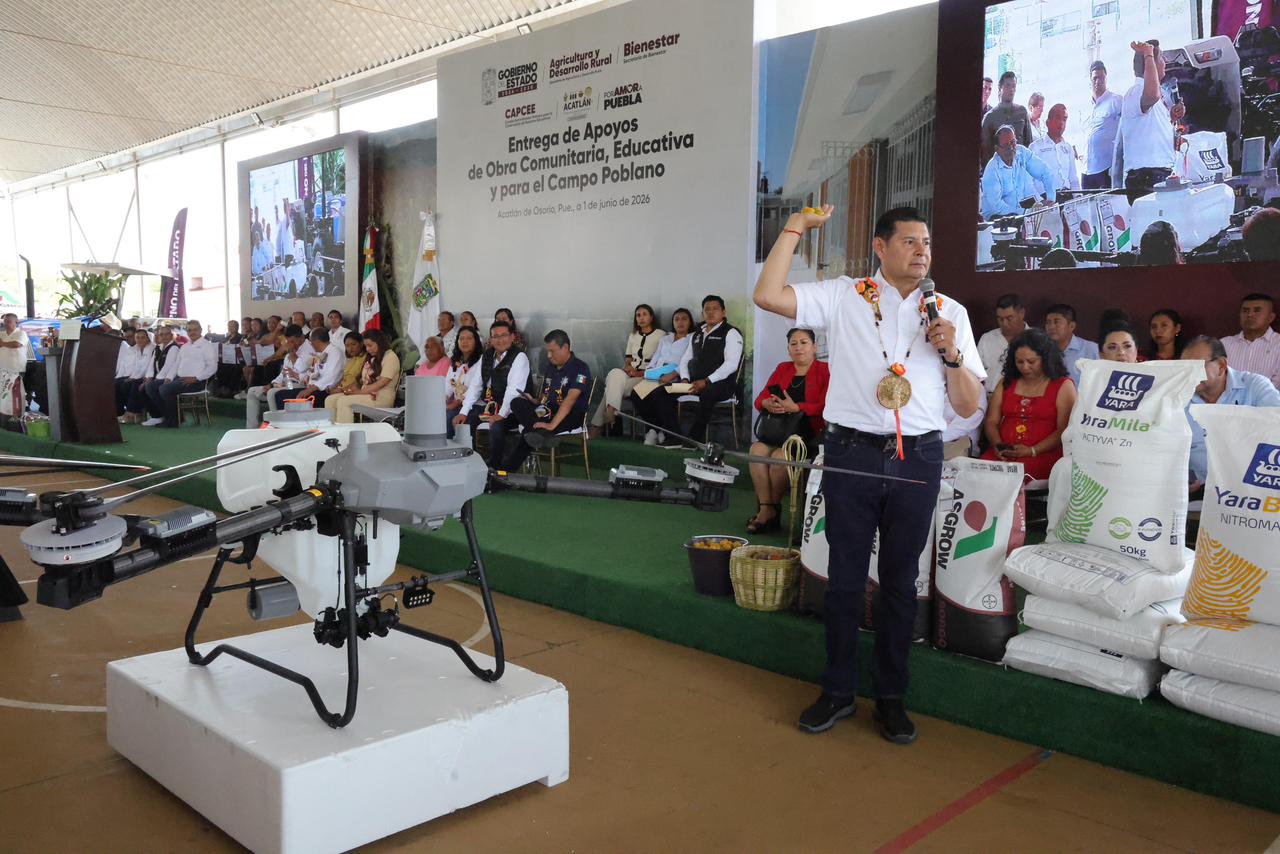 Repunta campo en la Mixteca con tecnología e insumos para generar riqueza comunitaria