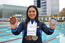 ESTUDIANTE DE LA BUAP SOBRESALE EN COMPETENCIAS NACIONALES DE NATACIÓN