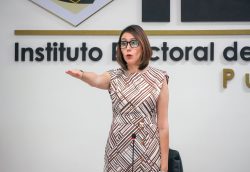 CHRISTIAN MARIANA CEBALLOS GARDUÑO RINDE PROTESTA COMO CONSEJERA PRESIDENTA PROVISIONAL DEL IEE