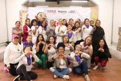 Promueve Secretaría de las Mujeres autocuidado mediante Karate-Do