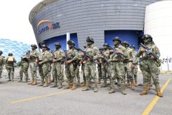 Más de mil 780 elementos vigilarán partido entre Perú y España