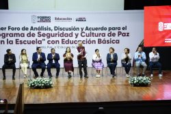 Impulsa SEP acuerdos para seguridad y cultura de paz en las escuelas