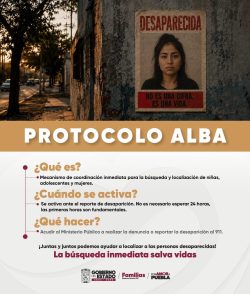 SEDIF fortalece búsqueda de mujeres a través del Protocolo Alba