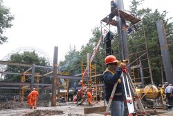 Avanza Ecoparque Pensar en Grande, primera etapa concluirá en agosto