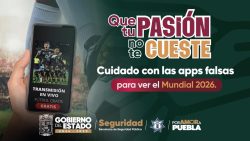 *Recomienda SSP reforzar medidas al utilizar plataformas que transmiten partidos mundialistas*