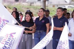 En San Antonio Cacalotepec,  Lupita Cuautle arranca ampliación de infraestructura hidráulica