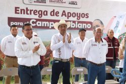 Destaca diputado Pável Gaspar trabajo a favor del bienestar, el desarrollo y la justicia social para productores de la Mixteca