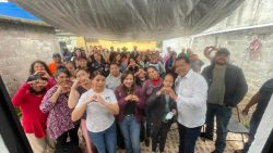 Diputado Miguel Márquez acompaña la elección del Comité de Obra Comunitaria en Las Azaleas
