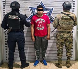 *SSP y SEMAR detienen a presunto distribuidor de sustancias ilícitas en Puebla capital*