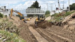 Actúa Gobierno del Estado con inmediatez ante desbordamiento de barranca en Ciudad Serdán