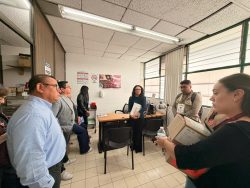 Supervisa ISSSTE Puebla acciones de mejora en consultorio médico de la SEP mediante el programa La Clínica es Nuestra