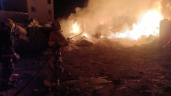 Coordinación interinstitucional contiene incendio y salvaguarda población en Puebla