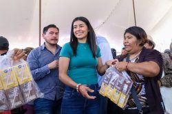 Secretaría de Deporte y Juventud acerca programa Lechetón a San Francisco Totimehuacan