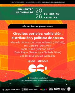 Cinemateca “Luis Buñuel” albergará actividades gratuitas del Encuentro Nacional de Exhibición