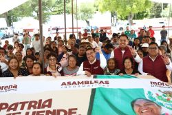 En Tecali de Herrera, el diputado Pável Gaspar llama a cerrar filas en defensa de la soberanía nacional