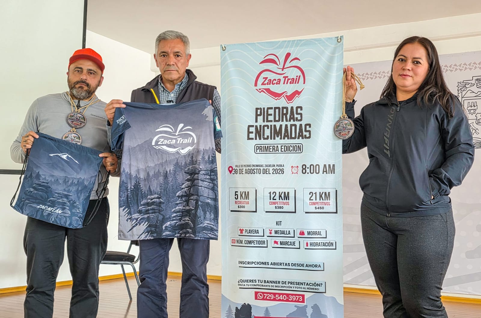 Zacatlán recibe la primera edición de la carrera “Piedras Encimadas”