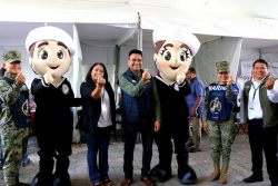 Gobierno estatal, SEMAR y DEFENSA llevan salud y bienestar a Texmelucan