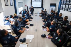 Policía Auxiliar y UDAIM fomentan el cuidado emocional y humano del personal operativo