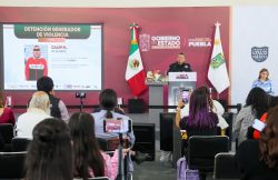 Gobierno Estatal refuerza combate a la extorsión y delitos en Puebla.