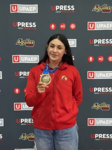 Aranza López, estudiante de Fisioterapia UPAEP, conquistó el oro en Centroamericanos 2026