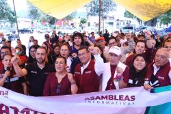 En San Salvador el Verde, Pável Gaspar hace un llamado a fortalecer la unidad y defender la soberanía nacional