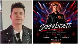 CHRIS ABRAHAM PRESENTARÁ “SORPRÉNDETE” EN EL AUDITORIO CCU BUAP