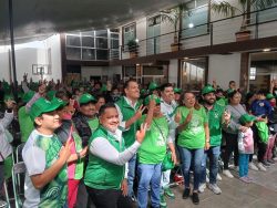 PVEM REFUERZA ESTRUCTURA CON 600 MILITANTES EN AMOZOC RUMBO AL PRÓXIMO PROCESO ELECTORAL