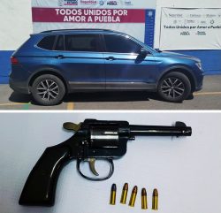*Policía Estatal y Guardia Nacional recuperan vehículo robado*
