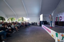 Puebla vivió una fiesta de las letras con Xavier Velasco y Benito Taibo