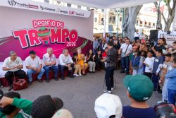 El presidente  Chedraui asistió al “Desafío de Trompo 2026” para promover el rescate de los juegos tradicionales