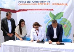 SNTE 51 y Conagua Puebla unen esfuerzos para fortalecer la cultura del cuidado del agua