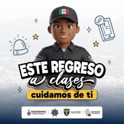 En Huauchinango en este regreso a clases, cuidamos de ti y de tu familia