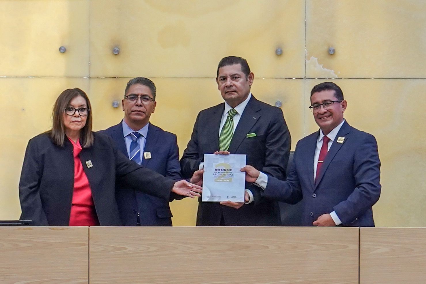 CONGRESO DE PUEBLA PRESENTA SEGUNDO INFORME DE ACTIVIDADES