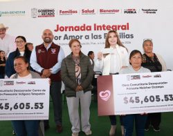 *PRESIDE CECI ARELLANO JORNADA POR AMOR A LAS FAMILIAS EN SAN FRANCISCO TOTIMEHUACÁN*
