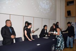 LILIA CEDILLO RECONOCE EL ESFUERZO DE EGRESADOS DEL BACHILLERATO 5 DE MAYO DESTACANDO A NIVEL INTERNACIONAL