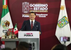 MODERNIZACIÓN DEL AEROPUERTO HERMANOS SERDÁN PROYECTA A PUEBLA HACIA 2030: ARMENTA MIER