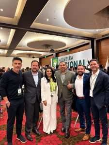 Tony Gali López participa en Asamblea Nacional del Partido Verde