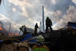 Rusia ataca la sede del Servicio de Seguridad de Ucrania