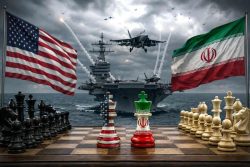 Guardianes de Irán atacan base de EU en Jordania y 20 buques en el Golfo