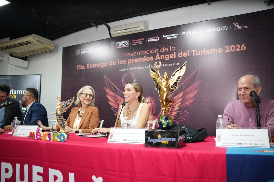 Puebla será sede de la 11.ª edición de los Galardones Ángel del Turismo 2026