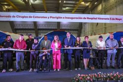 Hospital itinerante acerca servicios de salud de manera integral y gratuita: Armenta Mier.